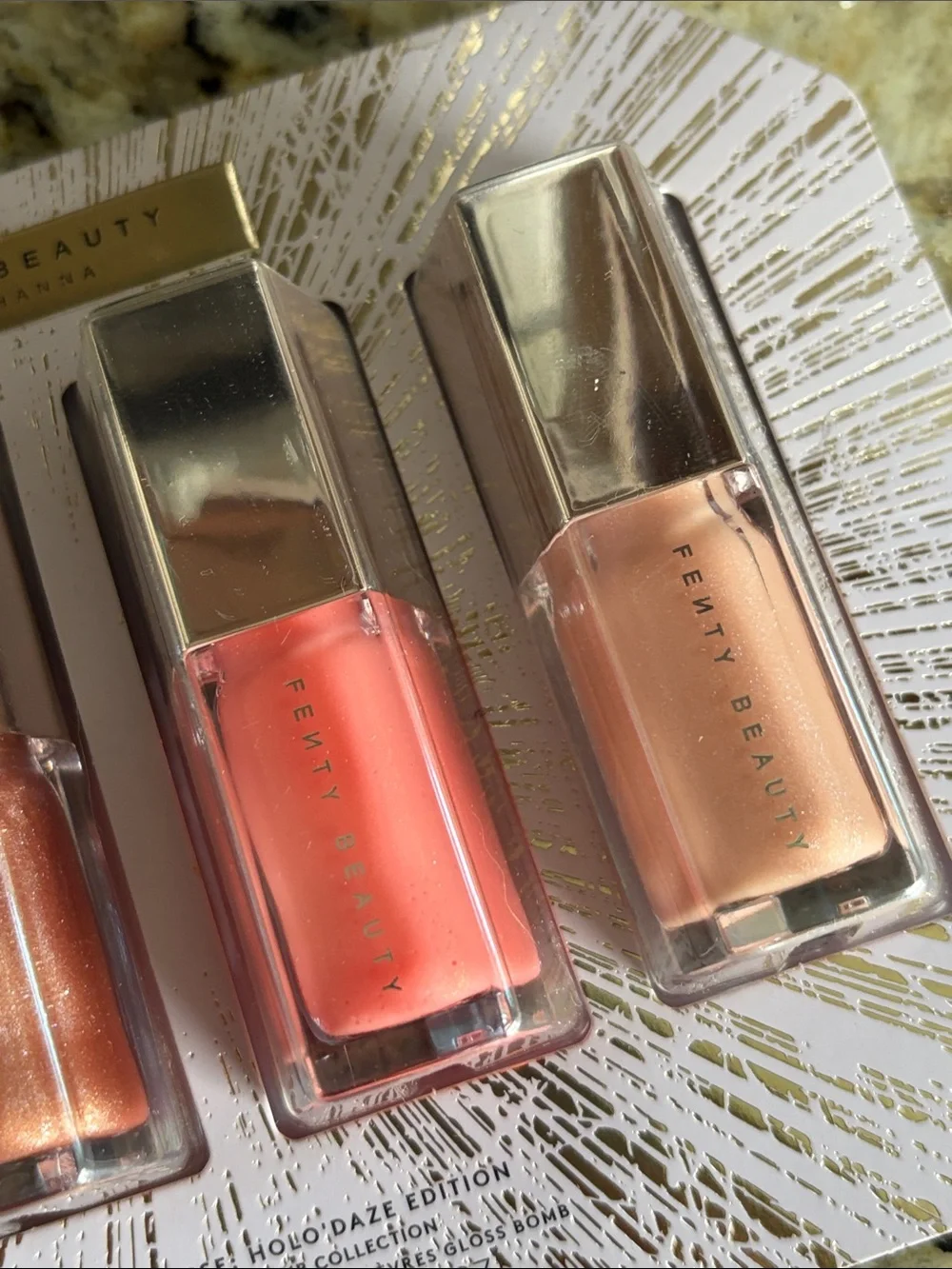 ⚡️❄️Fenty Beauty Glossy Posse Mini Gloss Set